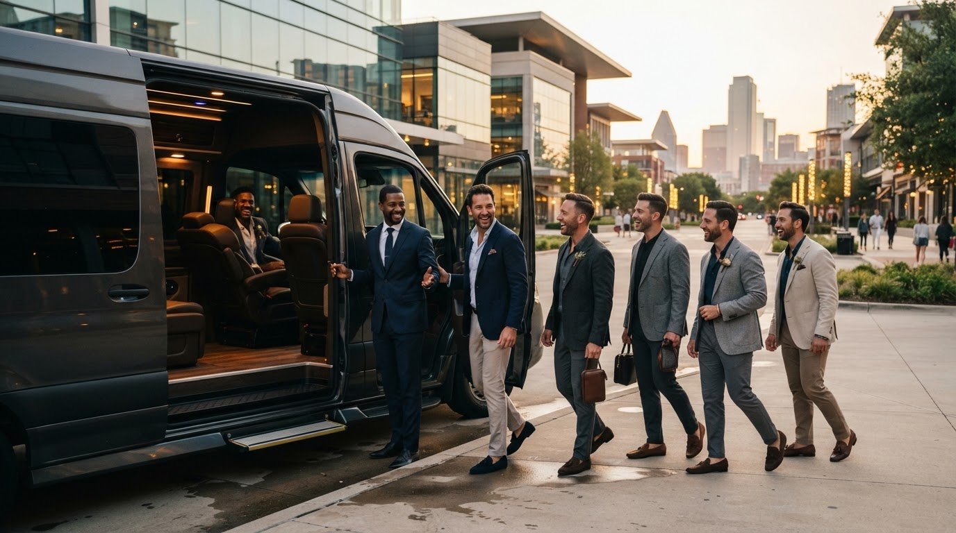 Bachelor Party Transportation in Irving, TX: A Refined Group Travel Guide