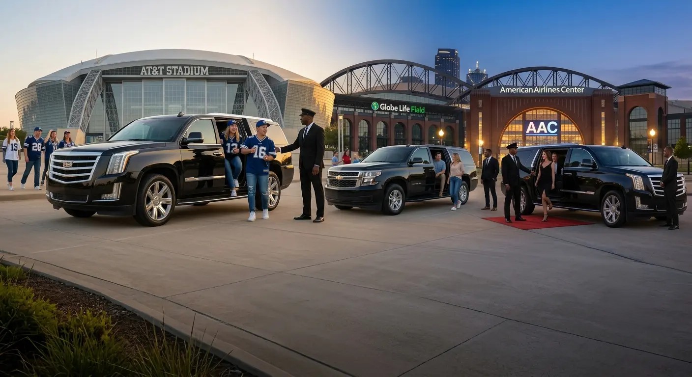 Dallas Sporting Event Transportation