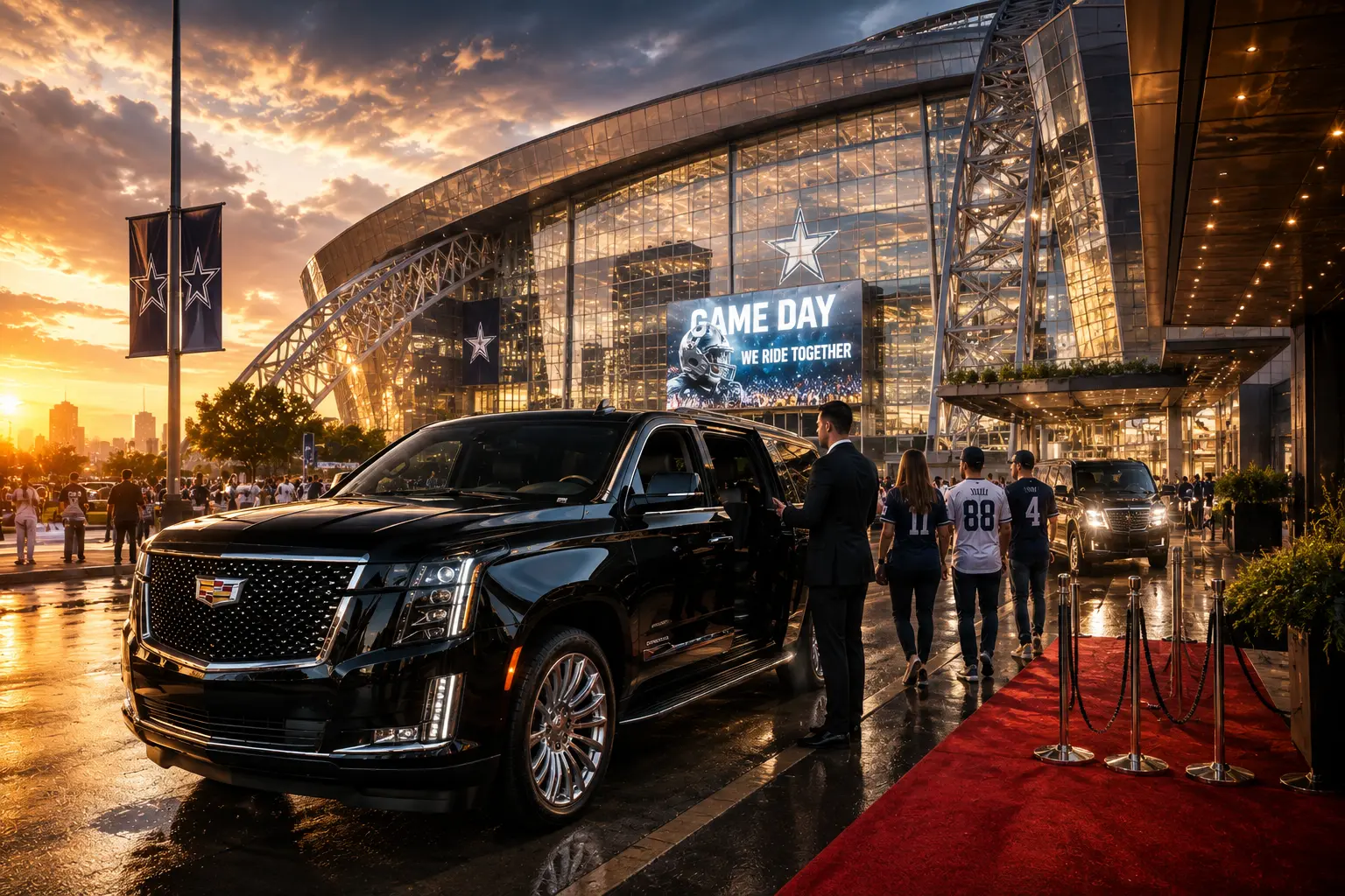 Dallas Sporting Event Transportation