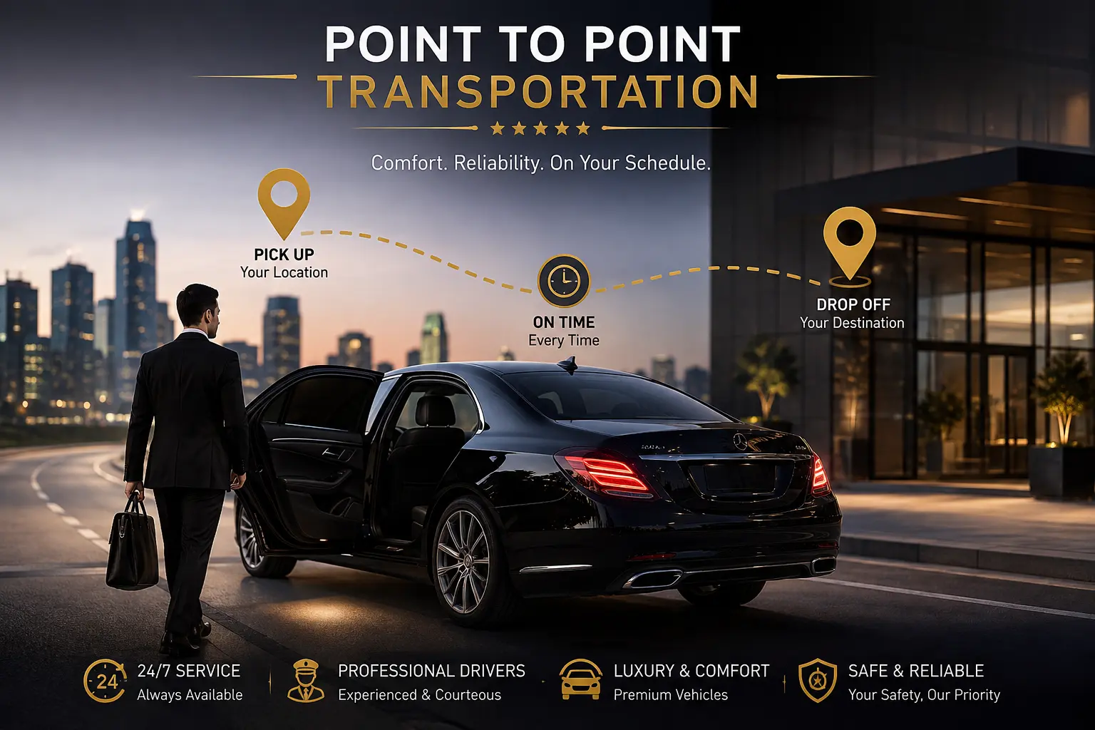 point to point transportation Dallas